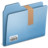 Blue Downloads Icon